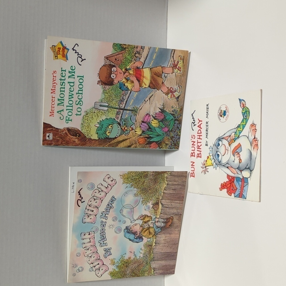 Mercer Mayer Paperback Book Set of 3 Used Books - Vintage